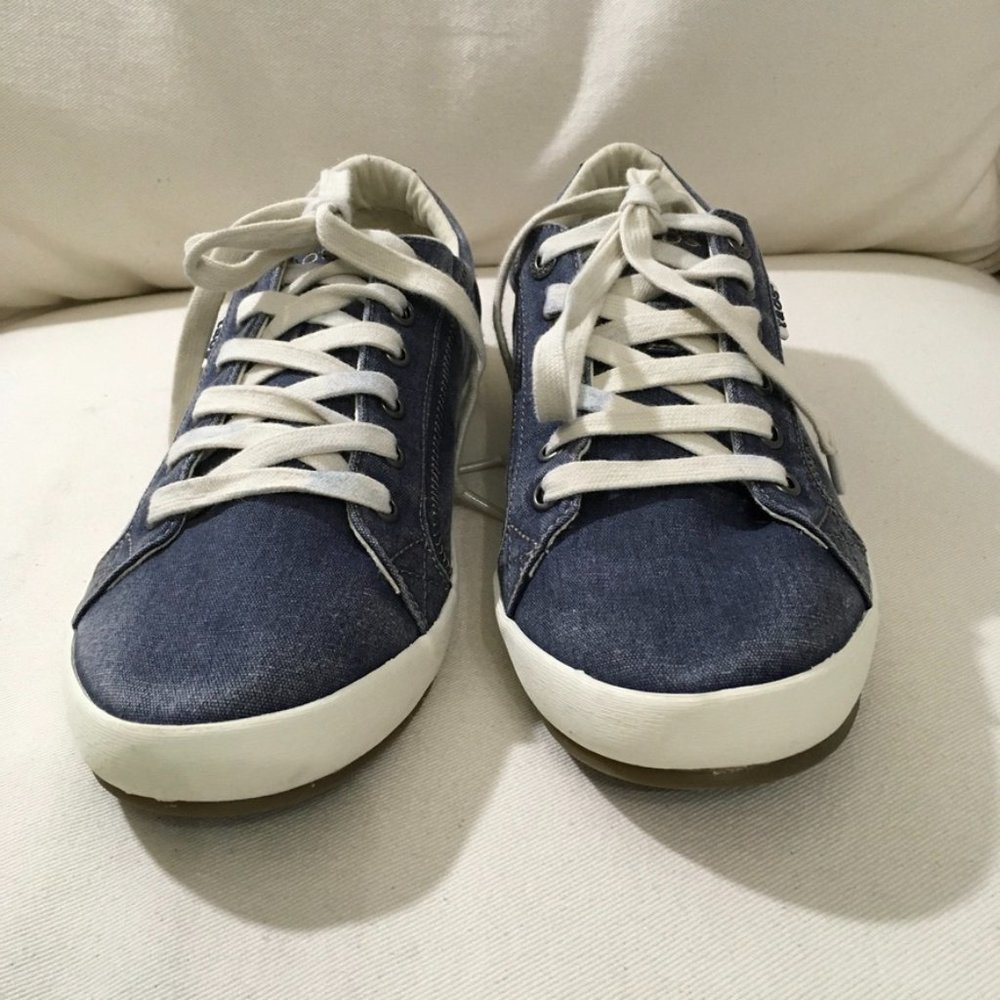 Taos Star Denim Blue Sneakers - Picture 2 of 7